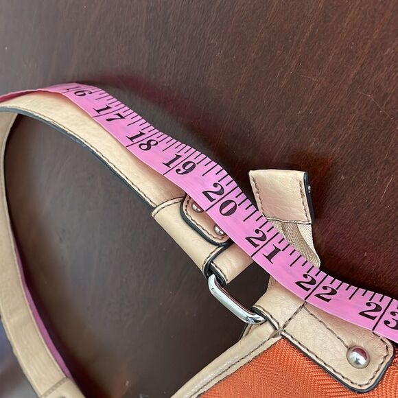 Etienne Aigner Shoulder Bag Medium Orange Purse - Picture 11 of 11